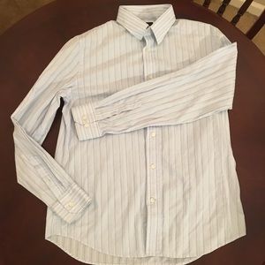 Men's Large Express Modern Fit  Button Down Shirt